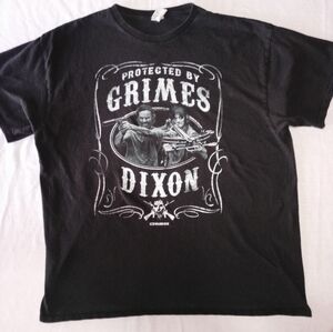 Walking Dead Grimes and Dixon Graphic T-Shirt